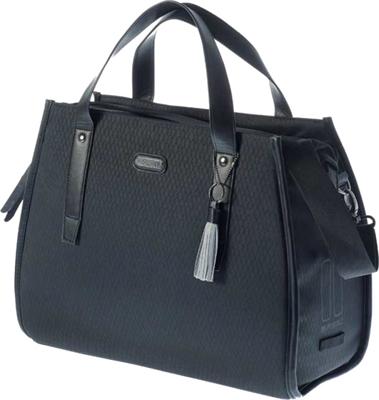 Basil fietsschoudertas Noir 17 liter zwart - 17662