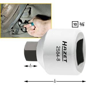 Hazet HAZET 2584-8 Inbus Remzadel-dopsleuteldop 8 mm 3/8 (10 mm)