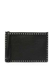 Valentino Garavani pochette à ornements Rockstud - Noir