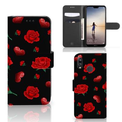 Huawei P20 Lite Leuk Hoesje Valentine | Portemonnee hoesje Huawei P20 Lite Leuk Hoesje Valentine | Portemonnee hoesje