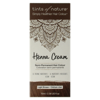 Tints Of Nature Henna cream light brown semi permanent 70 Milliliter