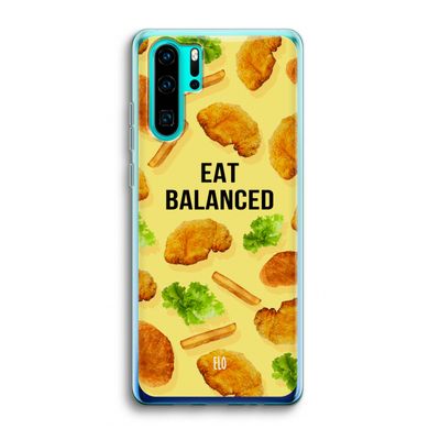 Eat Balanced: Huawei P30 Pro Transparant Hoesje