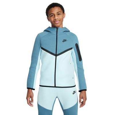 Nike Tech Fleece Sportswear Vest Kids Turquoise Lichtblauw Zwart Nike Tech Fleece Sportswear Vest Kids Turquoise Lichtblauw Zwart
