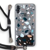 Terrazzo N°13: Samsung Galaxy A11 Transparant Hoesje met koord Terrazzo N°13: Samsung Galaxy A11 Transparant Hoesje met koord