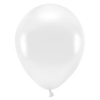 200x Witte ballonnen 26 cm eco/biologisch afbreekbaar - thumbnail