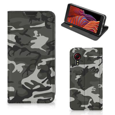 Samsung Galaxy Xcover 5 | Hoesje met Magneet | Army Light
