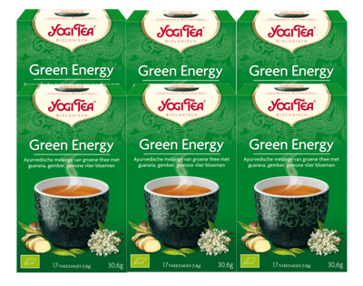 Yogi Tea Green Energy Voordeelverpakking Yogi Tea Green Energy Voordeelverpakking