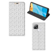 OPPO A15 | Hoesje met Magneet | Stripes Dots