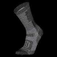 Icebreaker Merino Hike+ Mountaineer Mid Calf Wandelsok Heren Jet Heather/Black M