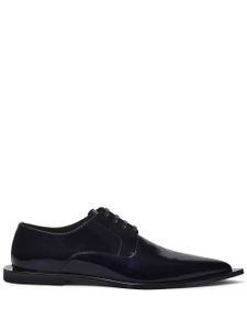 Dolce & Gabbana derbies en cuir à fini verni - Noir