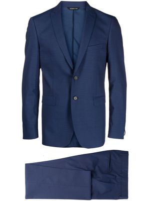 Tonello costume à veste à simple boutonnage - Bleu
