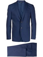 Tonello costume à veste à simple boutonnage - Bleu Tonello costume à veste à simple boutonnage - Bleu