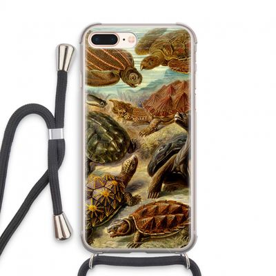 Haeckel Chelonia: iPhone 8 Plus Transparant Hoesje met koord