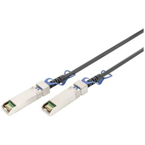 Digitus DN-81243 InfiniBand en Glasvezelkabel 3 m SFP28 DAC Zwart, Zilver