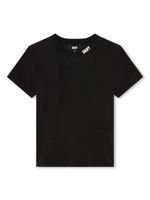 Dkny Kids t-shirt nervuré à logo imprimé - Noir - thumbnail