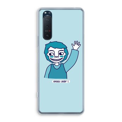 Zwaai: Sony Xperia 5 II Transparant Hoesje