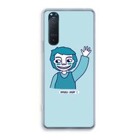 Zwaai: Sony Xperia 5 II Transparant Hoesje