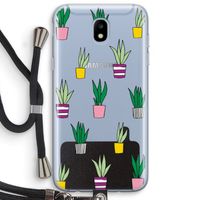 Sanseveria: Samsung Galaxy J5 (2017) Transparant Hoesje met koord