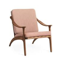 Warm Nordic Lean Back fauteuil teak Canvas 614 - thumbnail