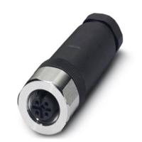 Phoenix Contact 1553268 Sensor/actuator connector, niet geassembleerd M12 Aantal polen (sensoren): 4 Bus, recht 1 stuk(s)