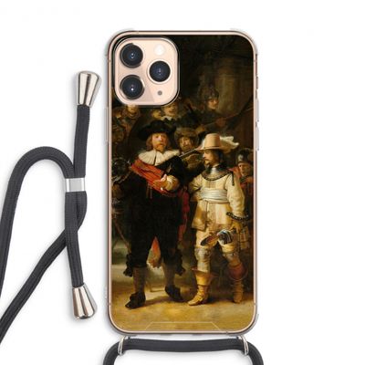 De Nachtwacht: iPhone 11 Pro Max Transparant Hoesje met koord