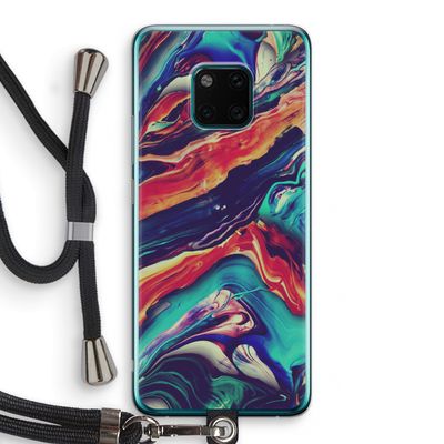 Chameleon Sun: Huawei Mate 20 Pro Transparant Hoesje met koord