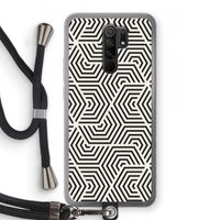 Magic pattern: Xiaomi Redmi 9 Transparant Hoesje met koord