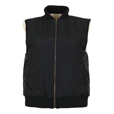 Maicazz - Zwart | Dames | Gilet | Zwart | S | regular | Kamst mode