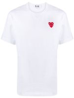 Comme Des Garçons Play t-shirt à logo imprimé - Blanc