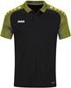 JAKO 6322D Polo Performance Dames - Zwart/Zachtgeel - 42