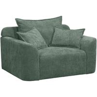 Leen Bakker - Loveseat Elsa - Eden - Salie - Stof - Groen - 99x128x84 Cm