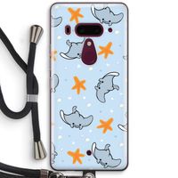 Manta: HTC U12+ Transparant Hoesje met koord