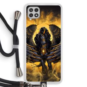 Pegasus: Samsung Galaxy A22 4G Transparant Hoesje met koord