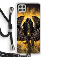 Pegasus: Samsung Galaxy A22 4G Transparant Hoesje met koord