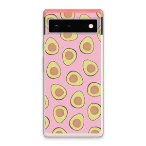 Dancing avocados: Google Pixel 6 Transparant Hoesje
