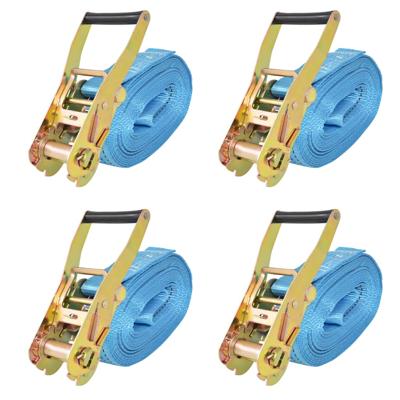Spanbanden 4 ton 8mx50mm blauw 4 st