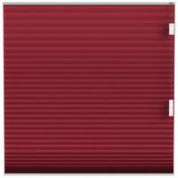 Leen Bakker - Fenstr Plisségordijn Montreal Dubbel 25mm Lichtdoorlatend - Bordeaux 65601 - Polyester - Rood - 120x10x10 Cm