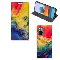 Bookcase Xiaomi Redmi Note 10 Pro Watercolor Dark