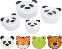 Voorraaddozenset diervorm set van 4