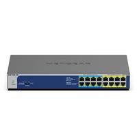 Netgear 16-Port Gigabit Ethernet Unmanaged Ultra60 PoE++ Switch (GS516UP) Switch Grijs