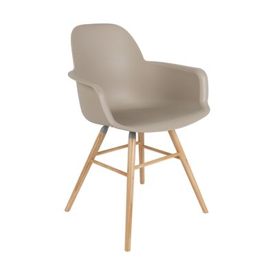 Zuiver Albert Kuip armstoel Taupe