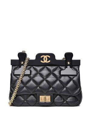 CHANEL Pre-Owned petit sac porté épaule 2.55 Reissue Flap Hanger (2016) - Noir