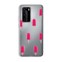 Waterijsje: Huawei P40 Pro Transparant Hoesje