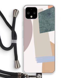 Lindo: Pixel 4 Transparant Hoesje met koord