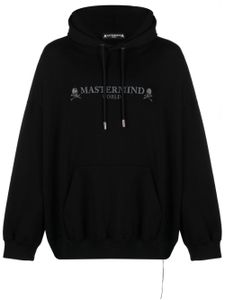 Mastermind World hoodie en coton à logo imprimé - Noir