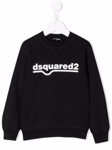 DSQUARED2 KIDS sweat à logo imprimé - Noir