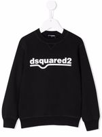 DSQUARED2 KIDS sweat à logo imprimé - Noir - thumbnail