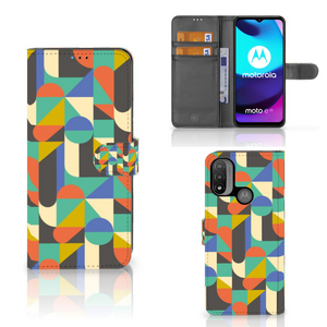 Motorola Moto E20 | E30 | E40 Telefoon Hoesje Funky Retro