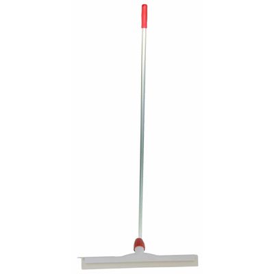 Vloertrekker/douchetrekker met steel voor water kunststof/natuurrubber 35 cm