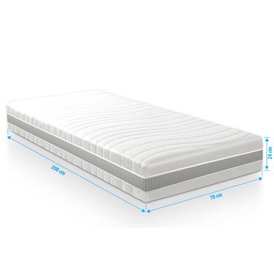 Matras pocketvering 7 Comfort Optimum 70x200 Matras pocketvering 7 Comfort Optimum 70x200